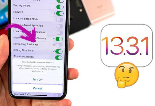 cập nhật iOS 13.3.1