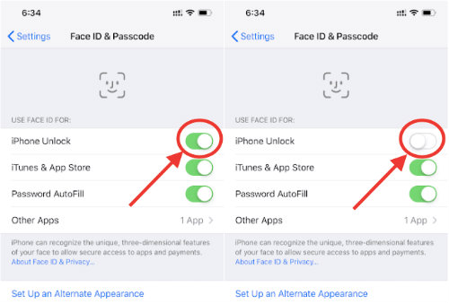 Cách tắt Face ID trên iPhone 11