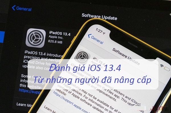 Đánh giá iOS 13.4 