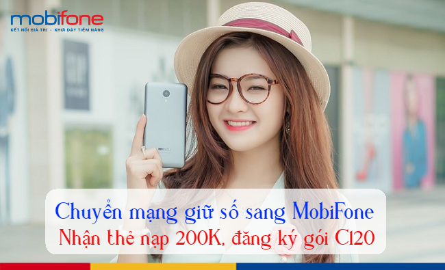 Chuyển mạng sang MobiFone nhận thẻ nạp