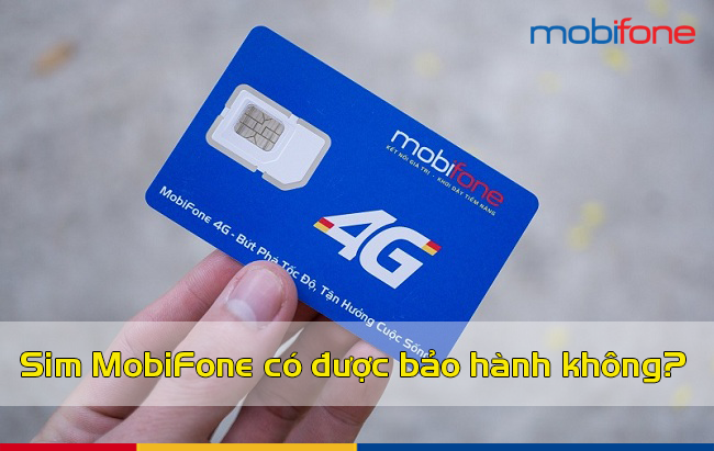 bảo hành sim MobiFone