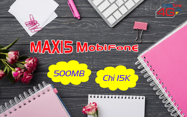 Đăng ký gói MAX15 MobiFone