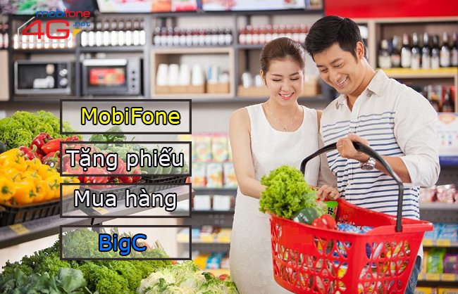 MobiFone tặng phiếu mua hàng BigC