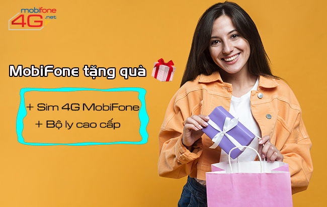 MobiFone khuyến mãi đổi sim 4G nhận quà