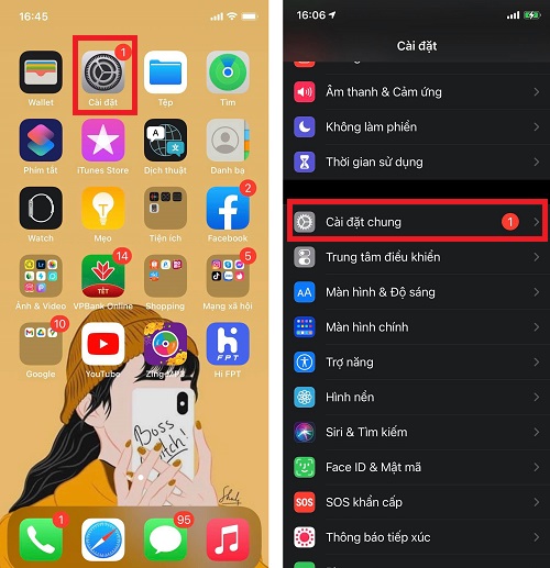 kiểm tra dung lượng iPhone 