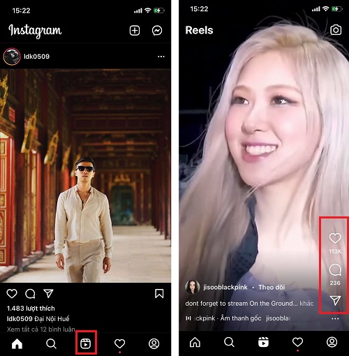 Cách xem Instagram Reels 