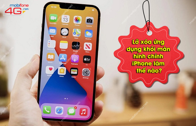 Lỡ xóa ứng dụng khỏi màn hình chính iPhone