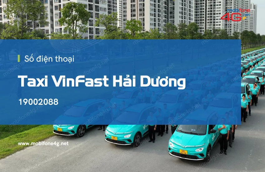 so dien thoai taxi VinFast hai duong