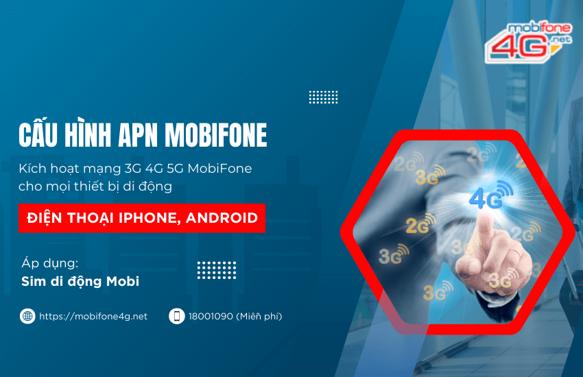 cau hinh apn 3g 4g 5g mobifone