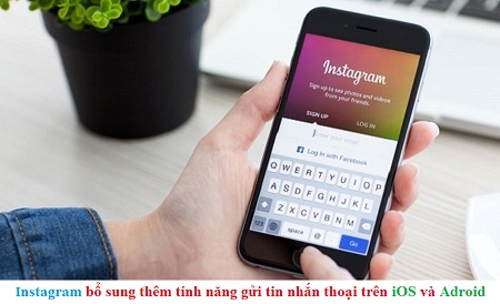 Instagram bổ sung thêm tính năng gửi tin nhắn thoại Instagram bổ sung thêm tính năng gửi tin nhắn thoại