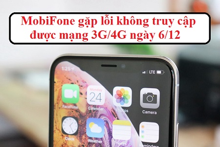 Lỗi vào mạng 4G MobiFone do đâu lỗi vào mạng 3G MobiFone