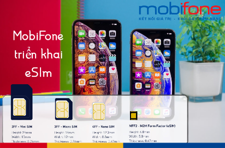 eSim MobiFone là gì eSim MobiFone