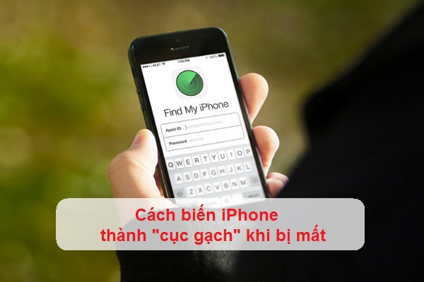 cách khoá iphone thành cục gạch