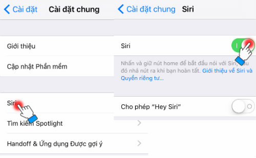 Cách bật Siri trên iPhone Xs Max Cách bật Siri trên iPhone Xs Max