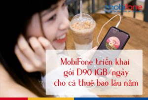 gói D90 mobifone cho thuê bao lâu năm