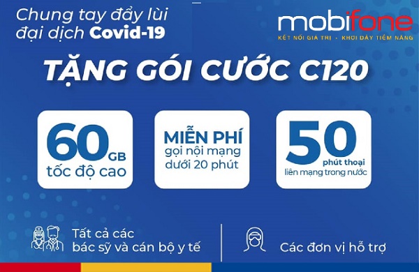 MobiFone gửi tặng gói C120 cho ai mobifone tặng gói c120 miễn phí