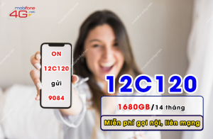Đăng ký gói 12C120 MobiFone