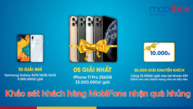 Cách tham gia khảo sát khách hàng MobiFone? Tham gia khảo sát khách hàng MobiFone nhận quà khủng