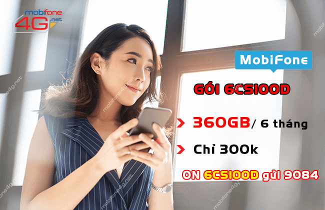 gói cước 6CS100D MobiFone