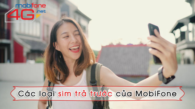 Các loại sim trả trước MobiFone