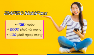 đăng ký gói 2MF150 MobiFone
