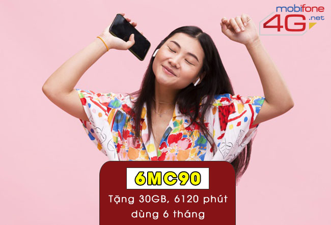 gói cước 6MC90 MobiFone