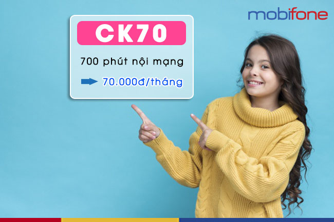 gói cước ck70 mobifone