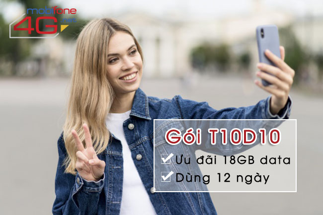 Gói cước T10D10 MobiFone