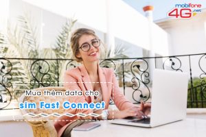 Mua thêm data cho gói Fast Connect