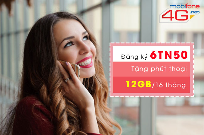 gói cước 6TN50 MobiFone