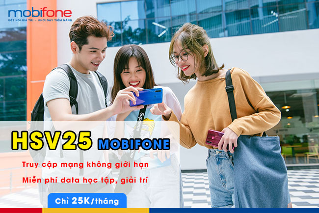 Gói cước HSV25 MobiFone