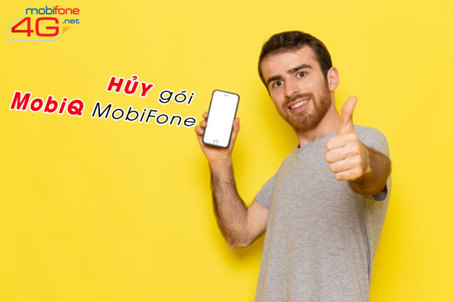 Huỷ gói cước MobiQ MobiFone