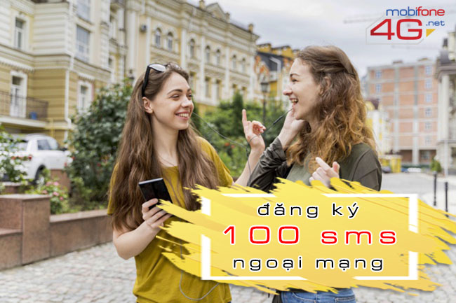 đăng ký 100sms ngoại mạng MobiFone