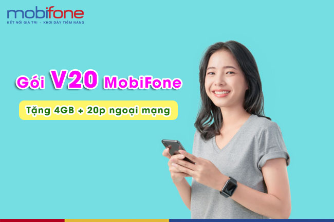 gói cước v20 mobifone