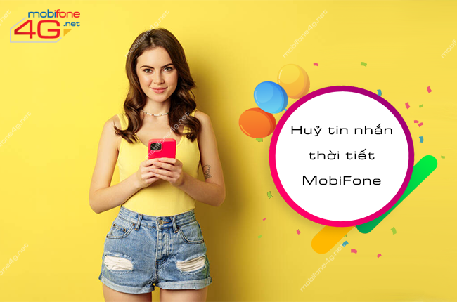 huy tin nhan thoi tiet mobifone