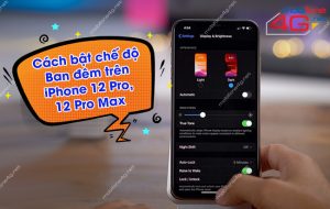 bật chế độ Tối trên iPhone 12
