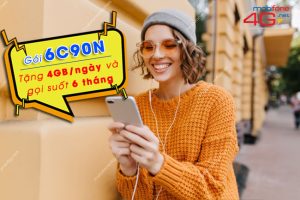 gói cước 6c90n mobifone
