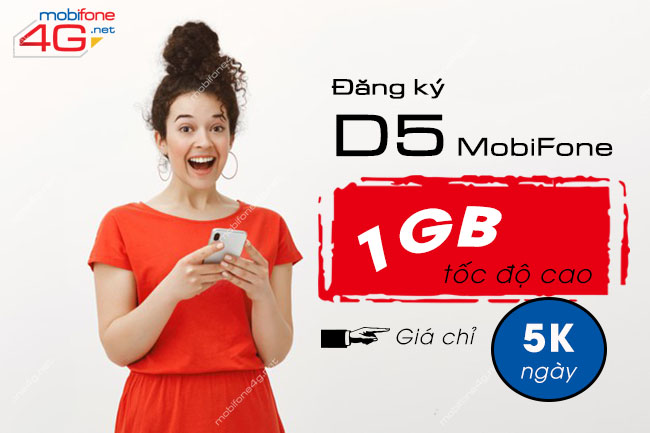 gói d5 mobifone