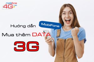 mua thêm dung lượng 3G MobiFone