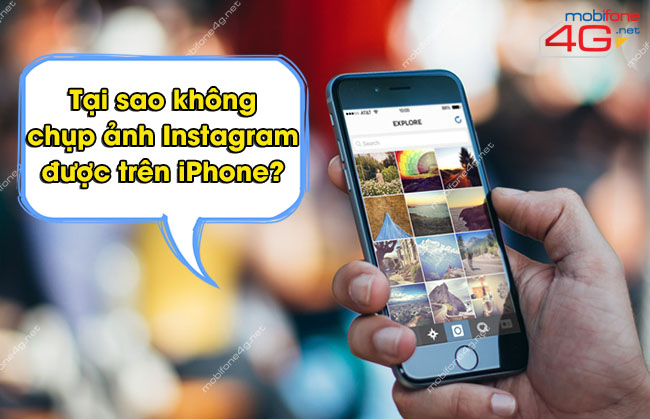 không chụp ảnh trên Instagram được làm sao không chụp ảnh trên Instagram được
