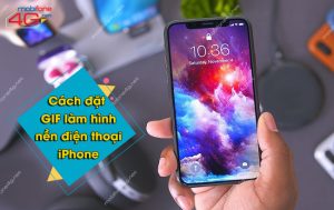 Cách đặt GIF làm hình nền điện thoại iPhone