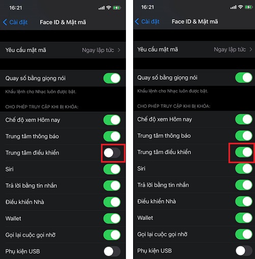 Lỗi không vuốt được Trung tâm kiểm soát trên iPhone Lỗi không vuốt được Trung tâm kiểm soát trên iPhone