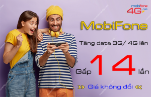 MobiFone tăng data gói 3G/4G