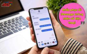 iMessage không nhận số điện thoại