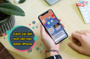cách cài đặt hình nền trên Safari