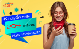 MobiFone khuyến mãi nạp thẻ ngày 15/9/2021