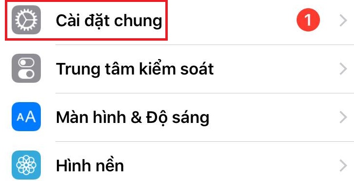 iphone vao ung dung bi thoat ra man hinh chinh don gian