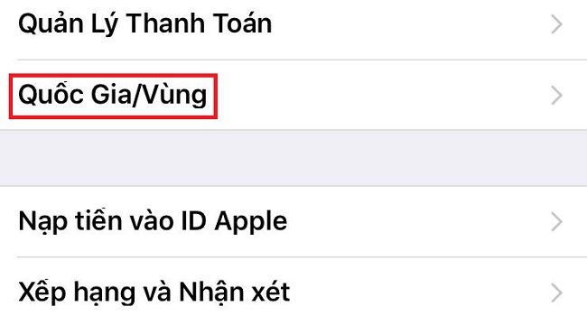 chuyển App Store Việt Nam sang Nhật