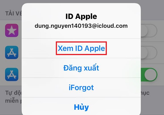 chuyển vùng Appstore Singapore về Việt Nam