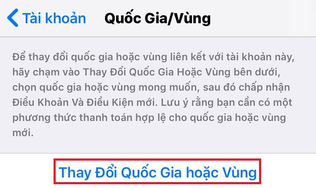 đổi App Store từ Việt Nam qua Trung Quốc 